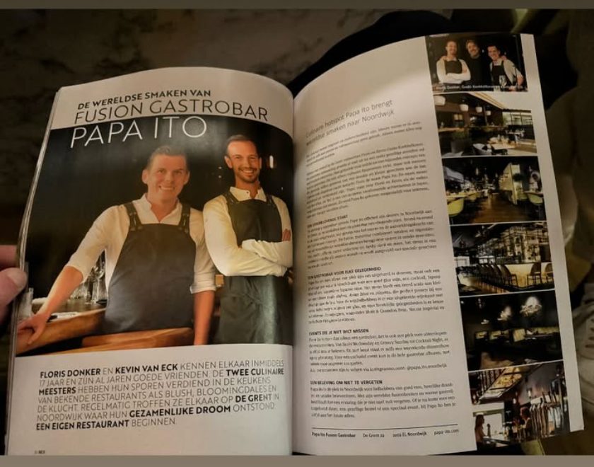 Artikel over Papa Ito in NEX Magazine